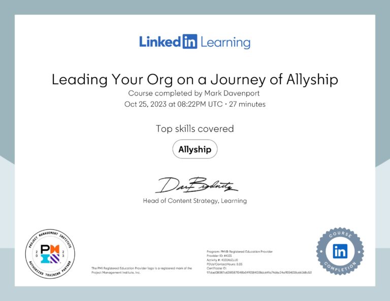 CertificateOfCompletion_Leading Your Org on a Journey of Allyship